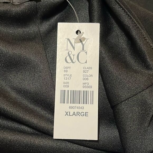 NY&Co X Gabrielle Union Draped Zipper Detail Mini Skirt - Picture 15 of 15